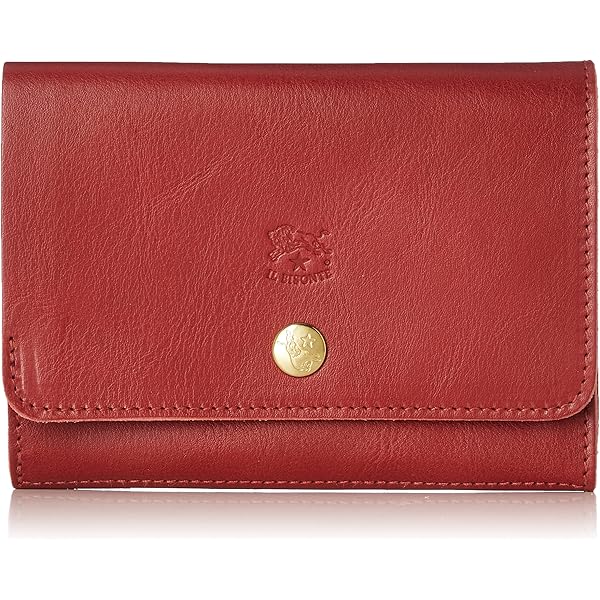 イルビゾンテ　二つ折り財布　赤 Amazon.co.jp: IL BISONTE イルビゾンテ 2つ折り財布 C0424 P